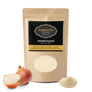 
                  
                    Zwiebelpulver weiß<br> Premium Qualität - 750 Gramm
                  
                